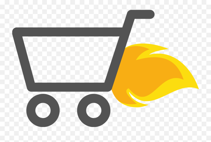 Emoji Fire Png Transparent Cartoon - Jingfm Shopping Trolley With Flames,Fire Emoji Png