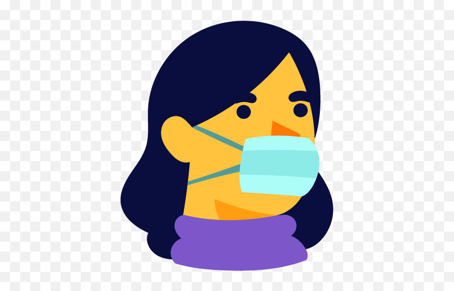 Coronavirus Prevention Mask Png Clipart Vector Pngimagespics Emoji,Sneezing Clipart