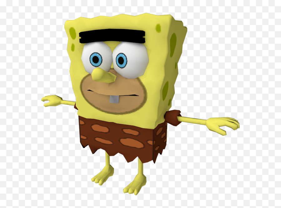 Gamecube - The Spongebob Squarepants Movie Spongebob Emoji,Caveman Clipart