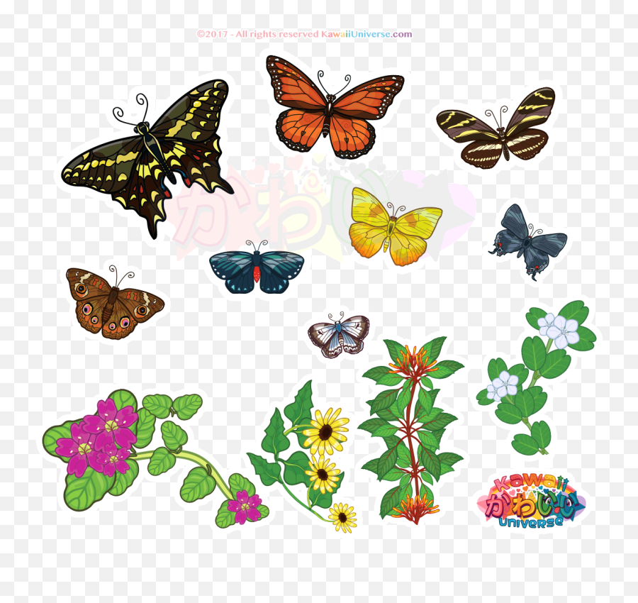 Top Color Changing Stickers For Android U0026 Ios Gfycat Emoji,Butterfly Gif Transparent