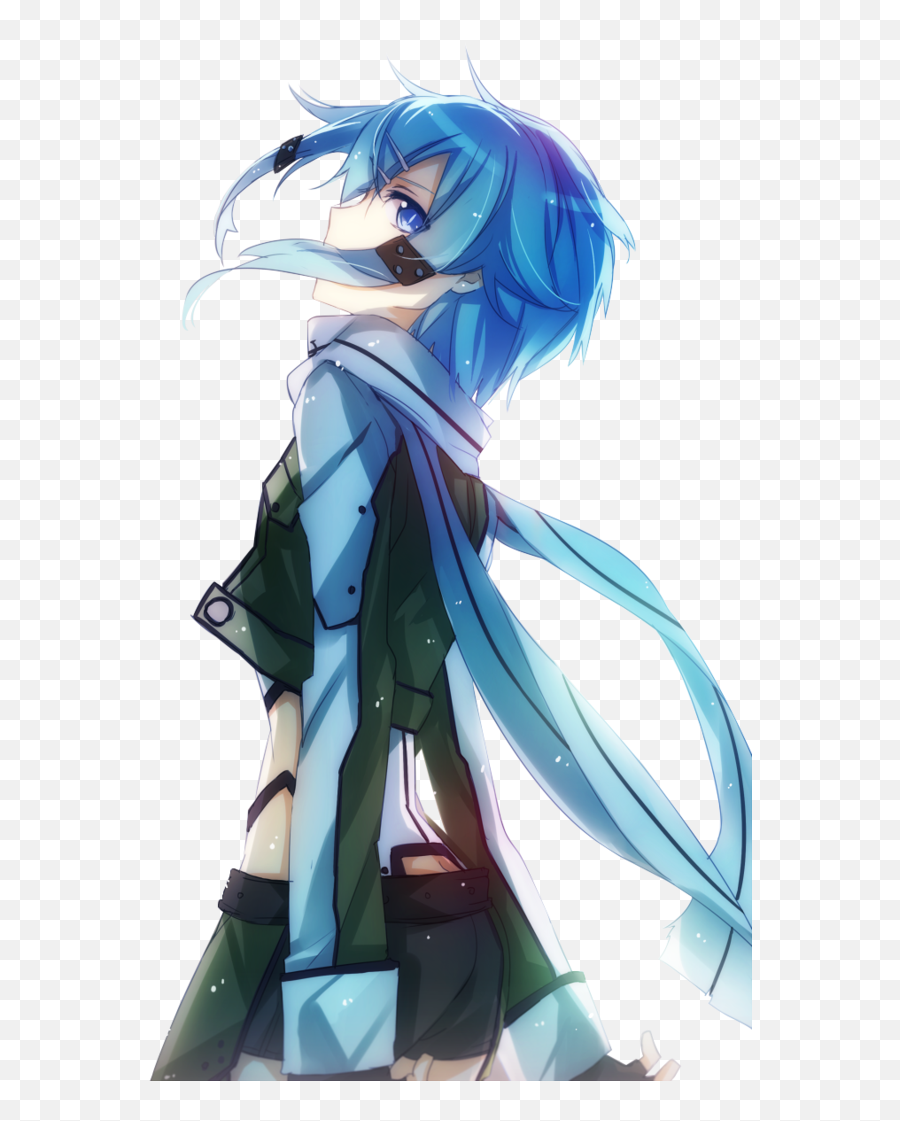 Download Hd Sinon - Anime Sword Art Online Yuuki Asuna Emoji,Sinon Png