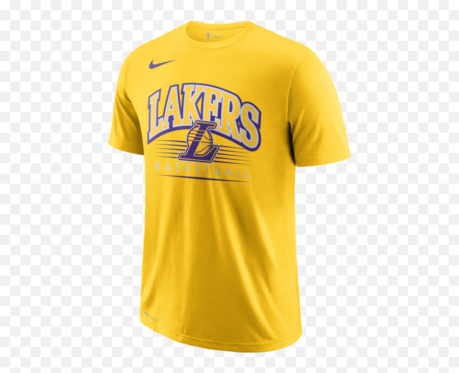 Nike La Lakers Es Crest Dry Tee - Thestreetseu Emoji,La Lakers Logo Png