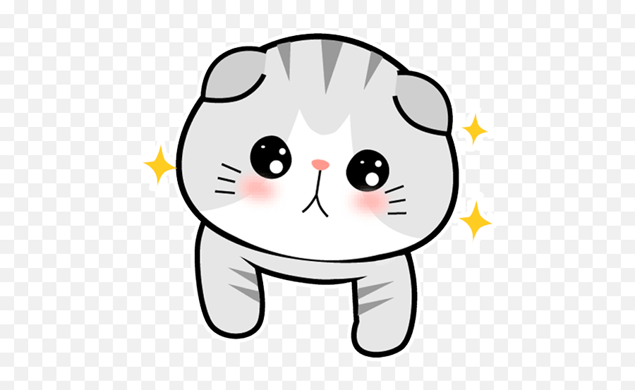 Download Wastickerapps Cute Cat Stickers For Whatsapp Free Emoji,Cute Cat Transparent