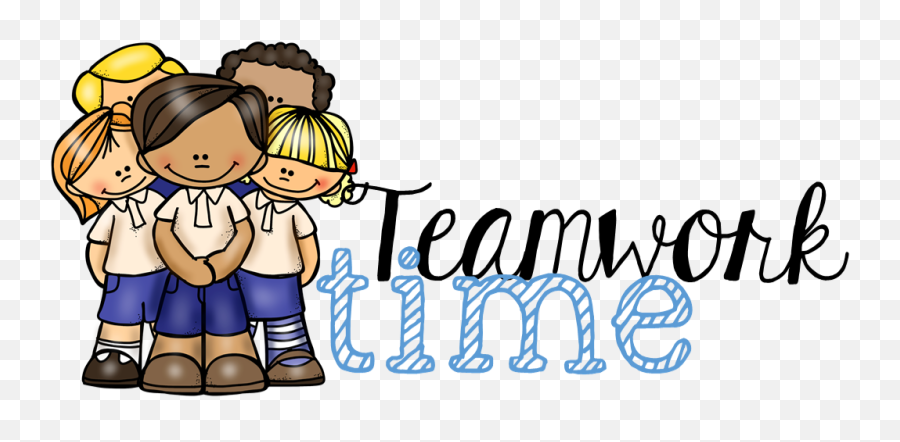 Clipart Kid Teamwork - Teamwork Clip Art Kids Emoji,Teamwork Clipart