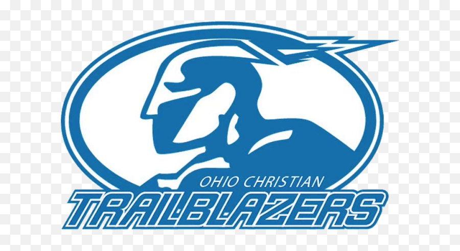 College And University Track U0026 Field Teams Ohio Christian - Ohio Christian Mens Soccer Emoji,Trailblazers Logo
