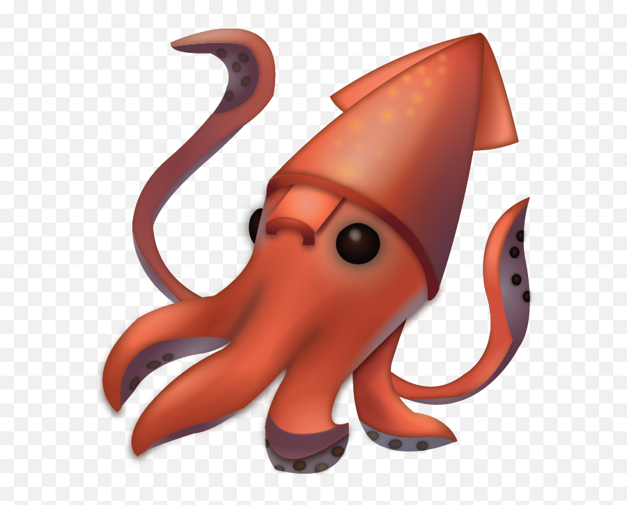 Picture - Squid Emoji Png,Squid Clipart