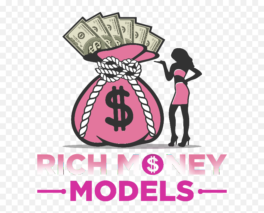 Rich Money Models Released New Logo With Pink As Its Main - 2013 Sec Football Championship Game Emoji,Money Logo