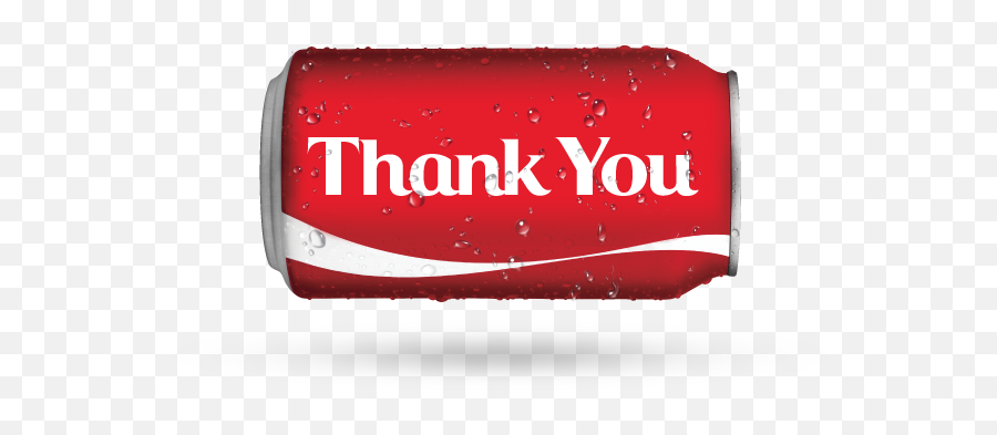 Coca - Cola Thank You With Coca Cola Emoji,Coca Cola Logo History