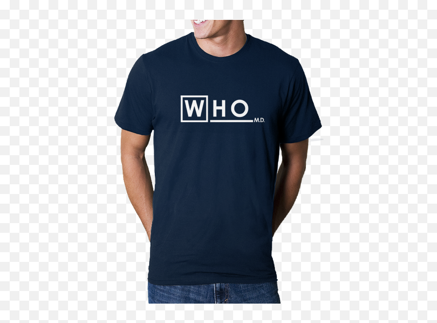 Get It Its Doctor Who Cuz They Have The Logo From House - Sci Fi T Shirt Design Emoji,Dr.who Logo