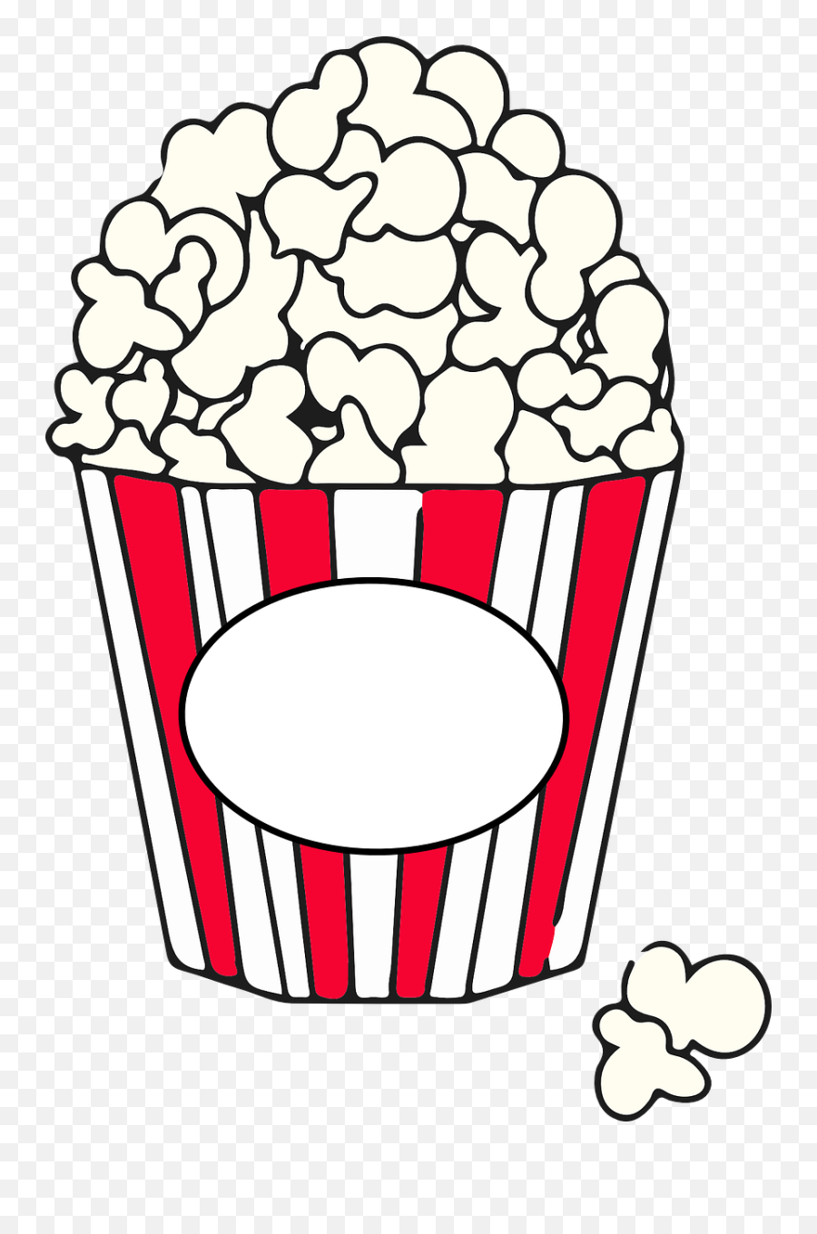 Favorite Popping Popcorn Clipart Free 4212 Cool Clipartwar - Popcorn Clipart Black And White Emoji,Corn Clipart