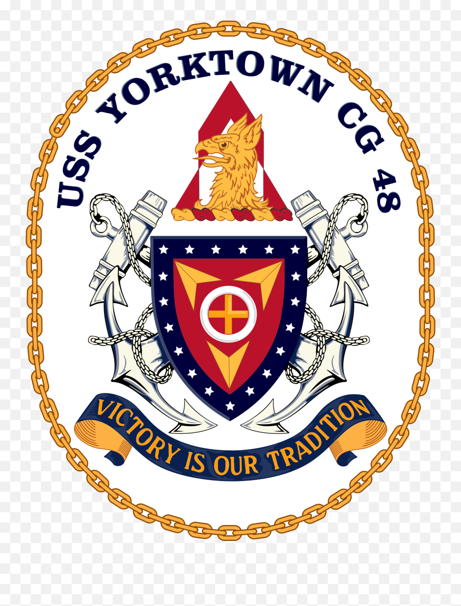 Uss Yorktown Us Navy Ships Army Patches - Uss Yorktown Cg 48 Logo Emoji,Us Navy Logo Png