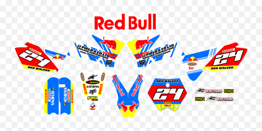 Ktm Motocross Full Kits West Midlands Wolverhampton - Stickers Red Bull Motocross Emoji,Moto Cross Logos
