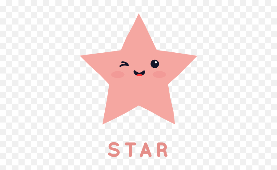 Cute Star Shape - Cute Rectangle Shape Transparent Background Emoji,Star Shape Png