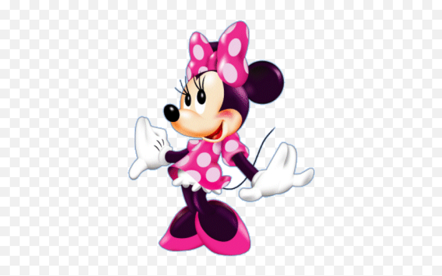 Minnie Mouse Illustrations - Pink Minnie Mouse Png Transparent Emoji,Minnie Mouse Png