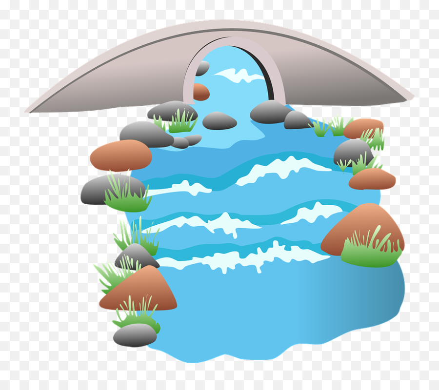 River Clipart - Stream Clipart Emoji,River Clipart