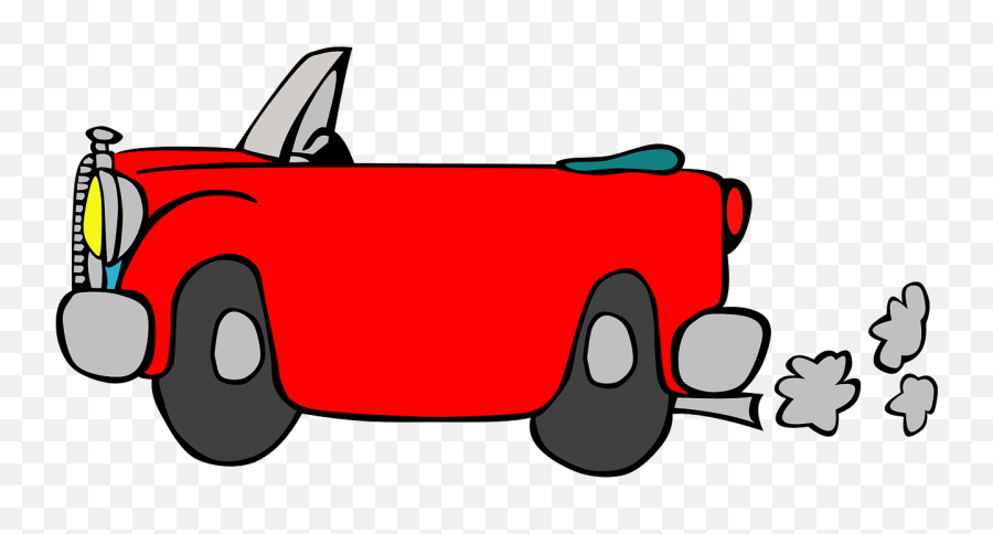 Car With Smoke Vector Freeuse - Car Smoke Clipart Png Emoji,Smoke Clipart