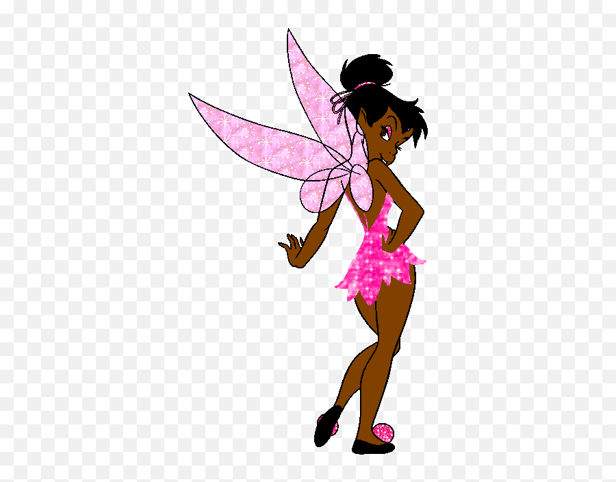 Winter Fairy Clipart At Getdrawings Com - Black Tinkerbell Gif Emoji,Fairy Clipart
