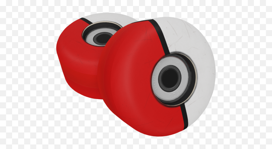 Skater Xl Dedfish Pokeball Inspired Wheels V 01 Gear Emoji,Pokeball Png Transparent
