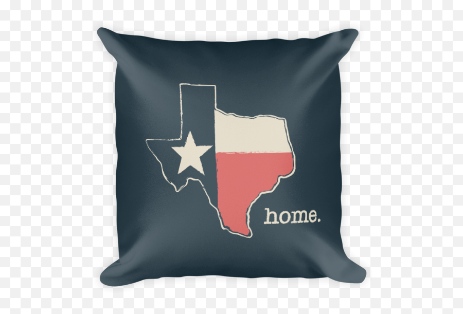 Texas Is My Home Square Pillow U2013 Grab Some Texas Emoji,Pillow Transparent Background