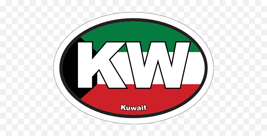 Kuwait Kw Flag Oval Magnet Emoji,Italy Flag Clipart