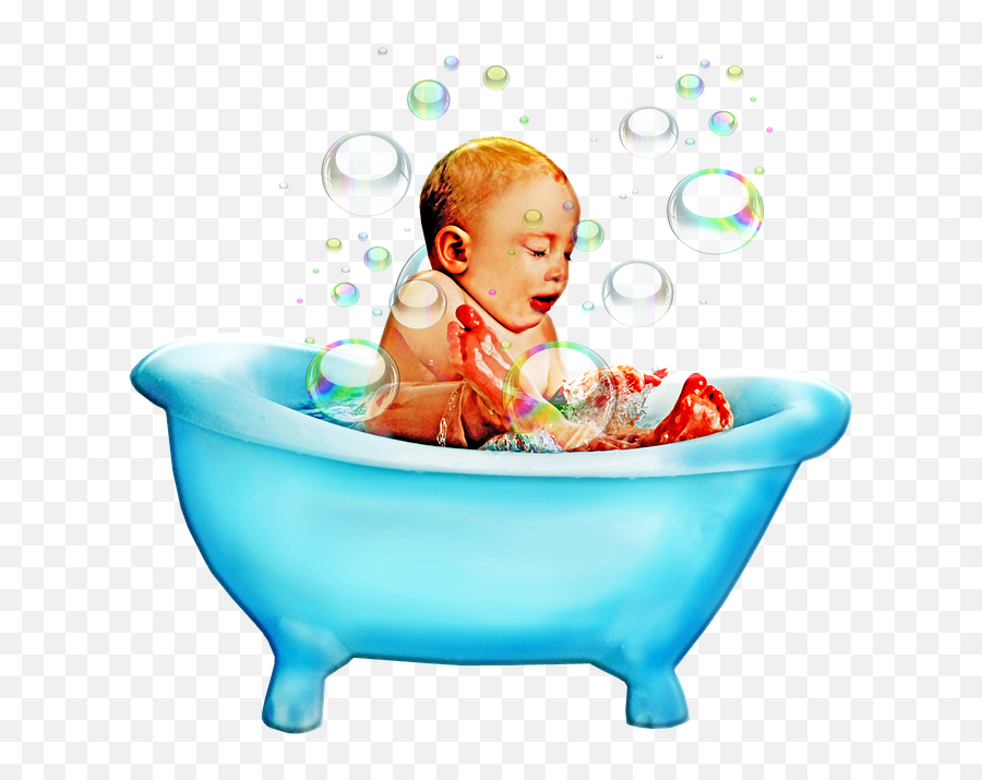 Baby Bathtub Bubbles - Free Image On Pixabay Emoji,Bubble Bath Png