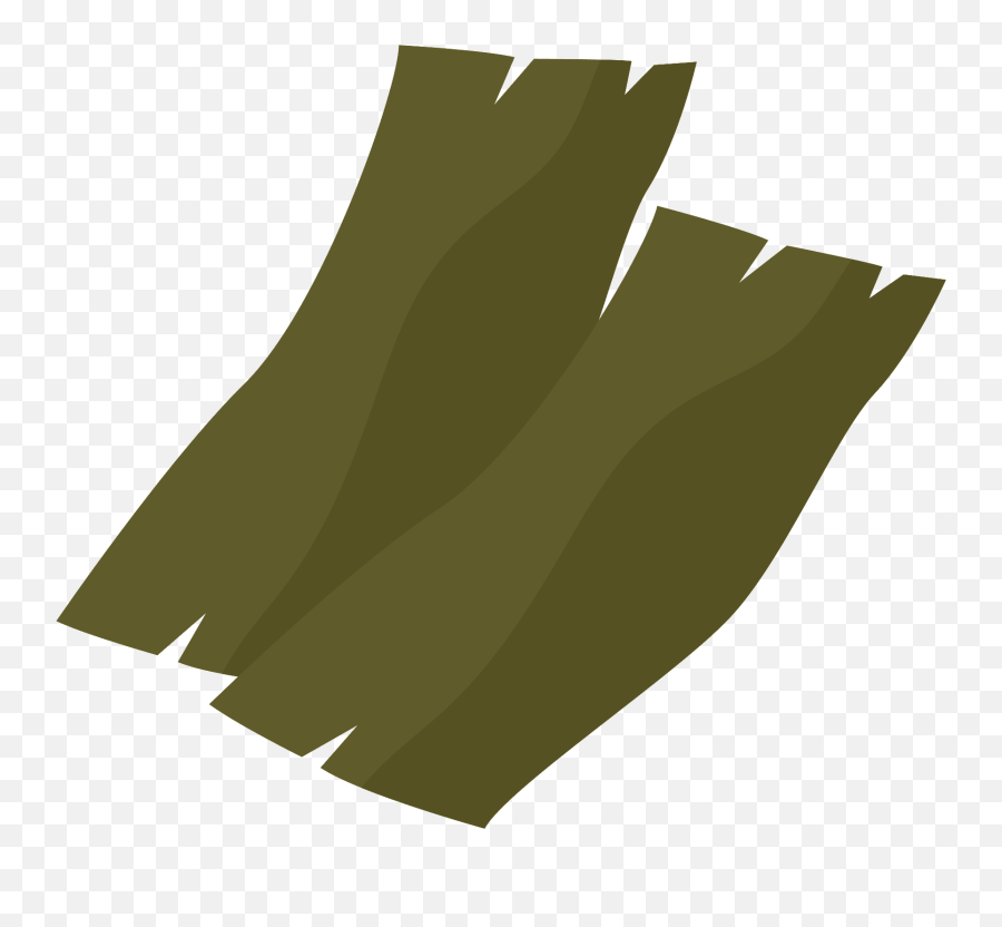 Kombu Seaweed Clipart - Horizontal Emoji,Seaweed Clipart