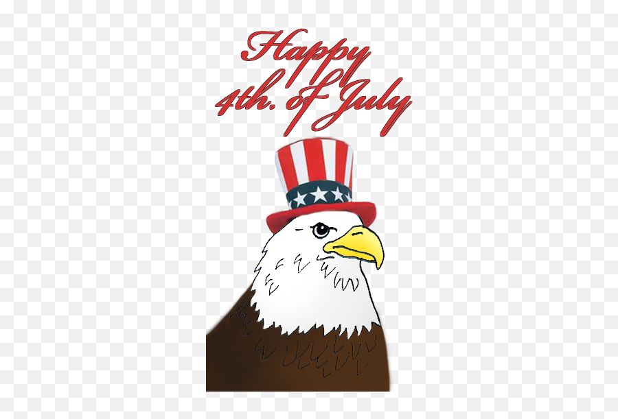 4th Of July Clipart - 4th Of July Eagle Clipart Emoji,July 4th Clipart