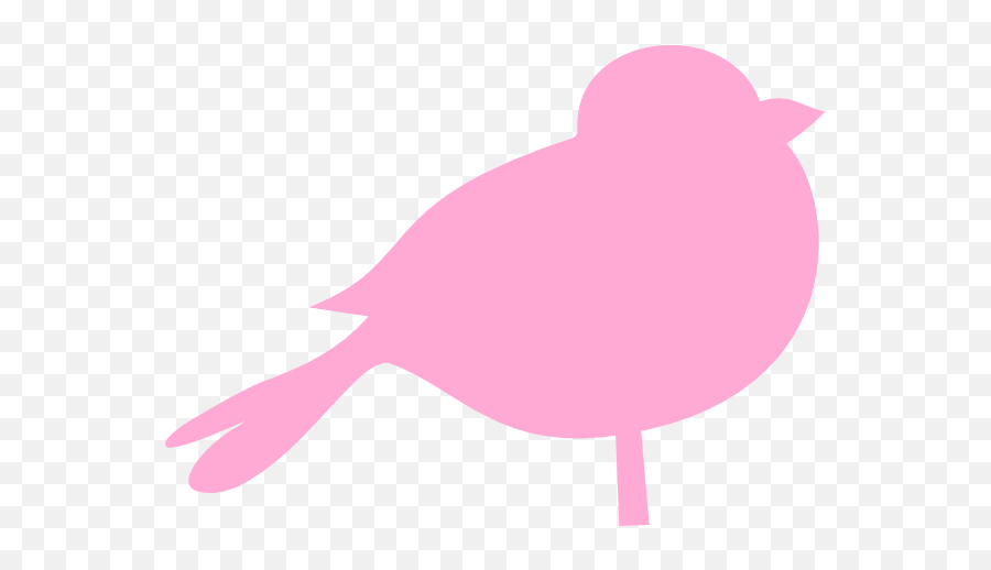 Pink Bird Clip Art At Clkercom - Vector Clip Art Online Red Bird Clip Art Emoji,Pink Clipart