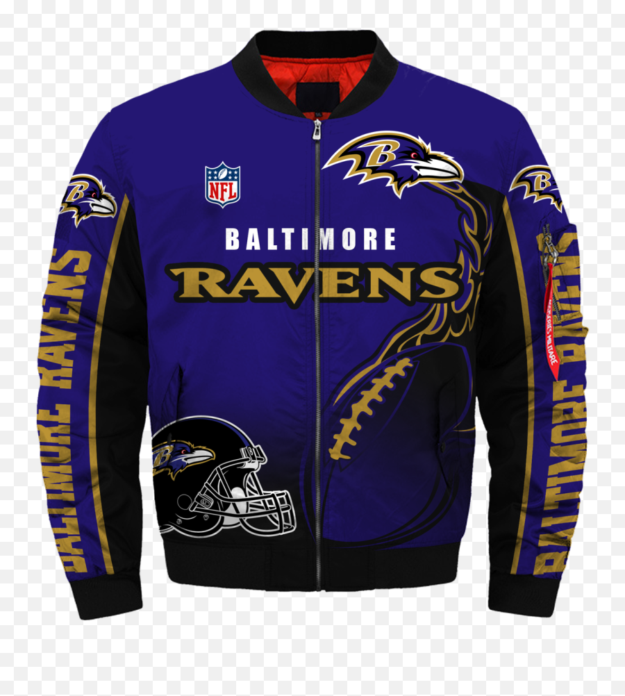 Official - Baltimore Ravens Jacket Emoji,Baltimore Ravens Logo