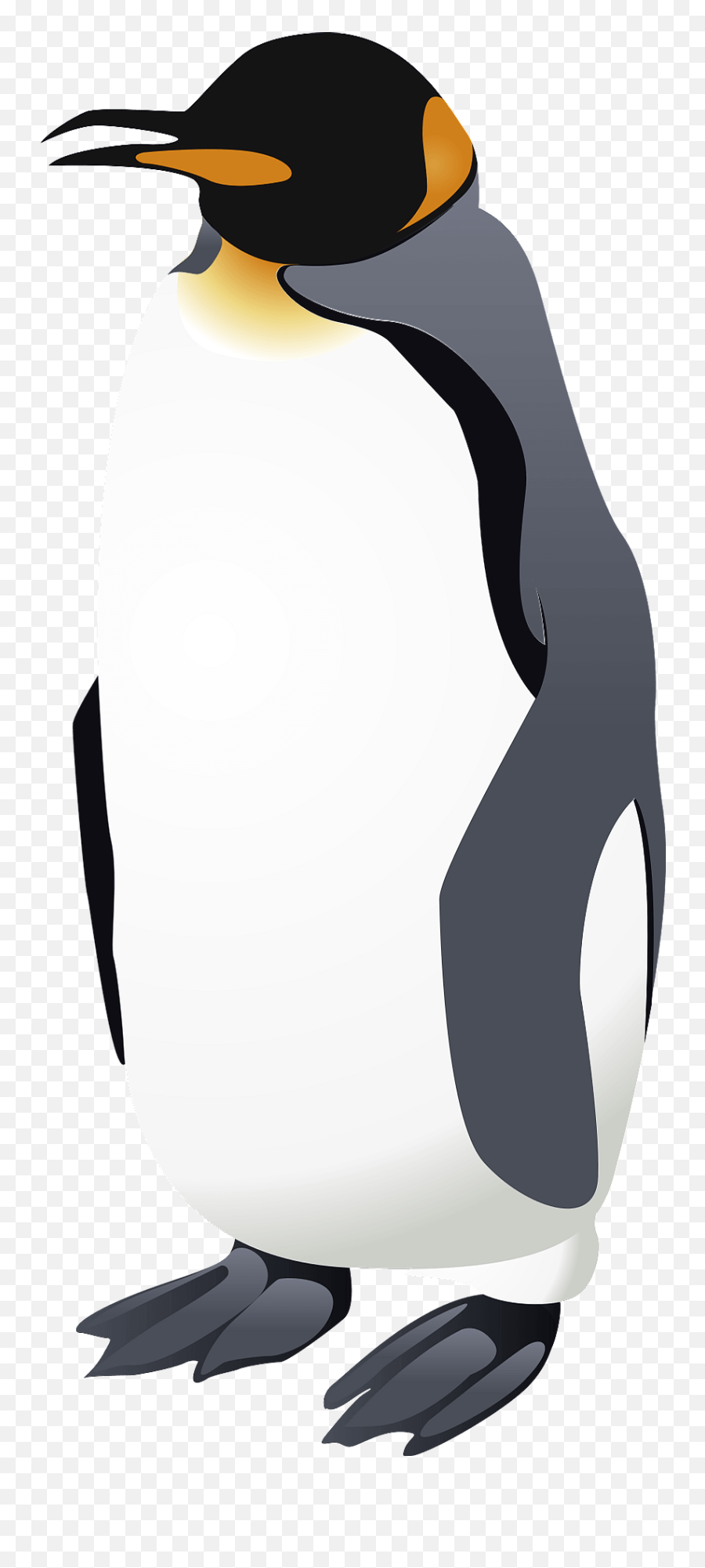 Emperor Penguin Clipart - Vertical Emoji,Penguin Clipart