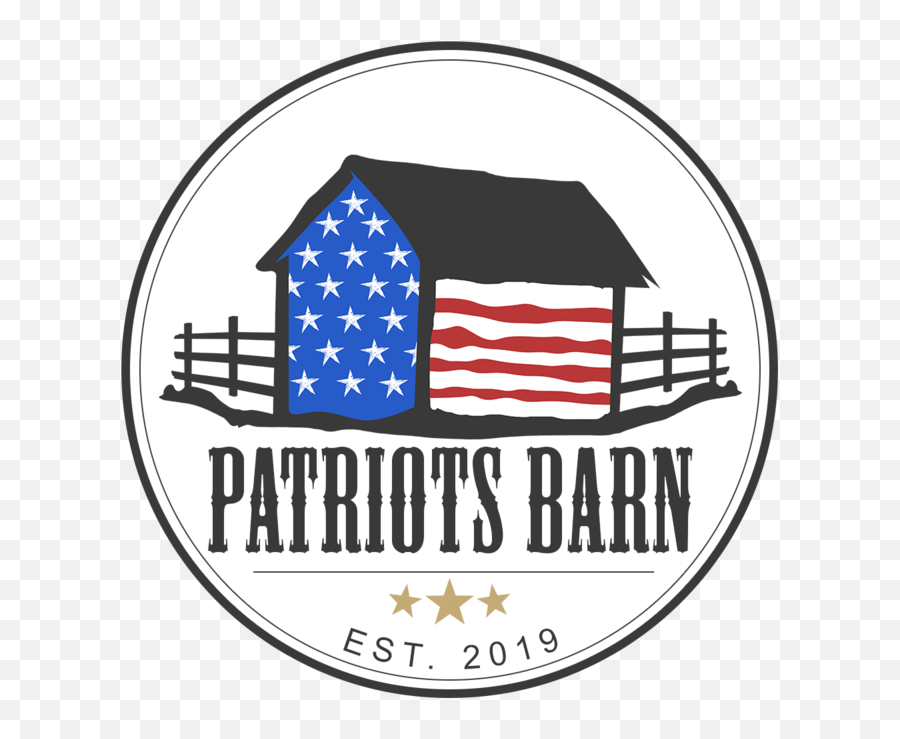 American Patriot Onesie - Patriots Barn Barn With American Flag Clip Art Emoji,Onesie Clipart