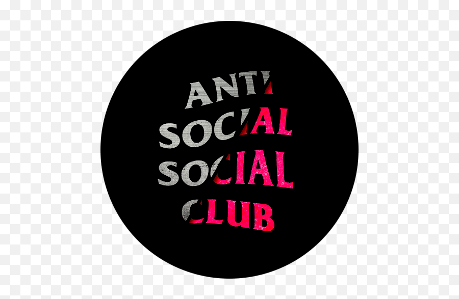 Anti Social Social Club Transparent - Anti Social Social Club Logo Hd Emoji,Anti Social Social Club Logo