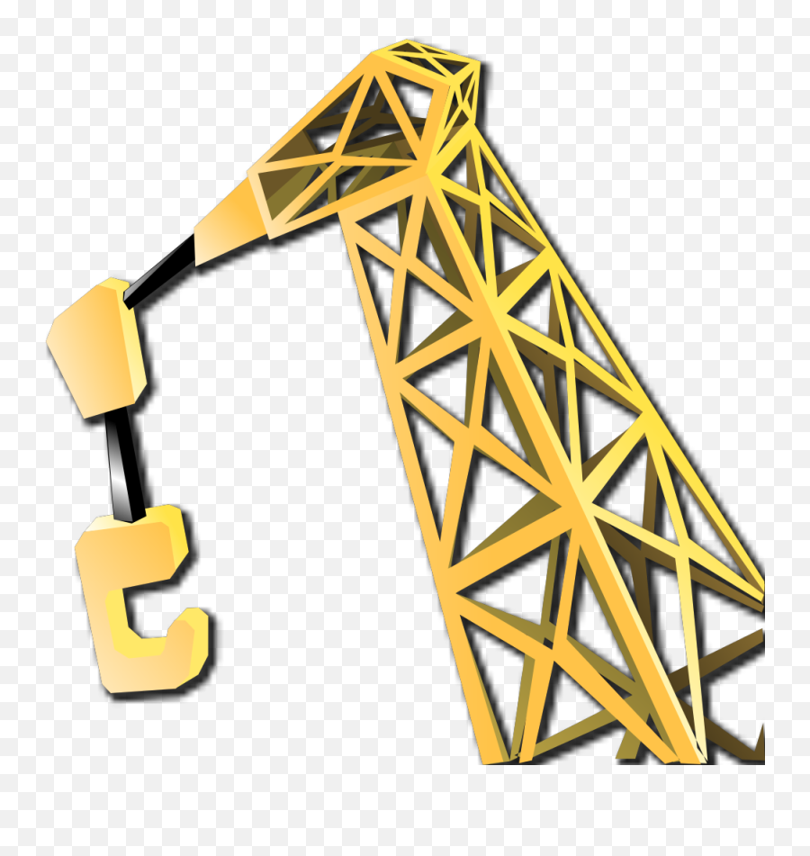 Equipment Crane Clip Art At Clker - Production Planning And Control Logo Emoji,Crane Clipart