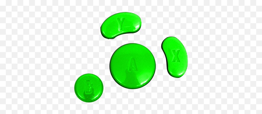 Download Hd Lime Green Gamecube Buttons - Png Emoji,Gamecube Png