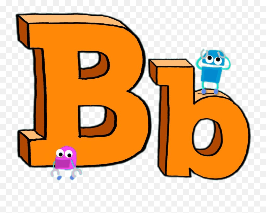 Storybots Letter B Transparent Png - Letter B Images Clipart Emoji,Letter B Png