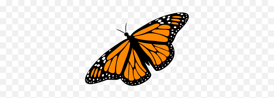 Monarch Butterfly Butterfly Pictures - Butterfly Clipart Gif Emoji,Free Butterfly Clipart