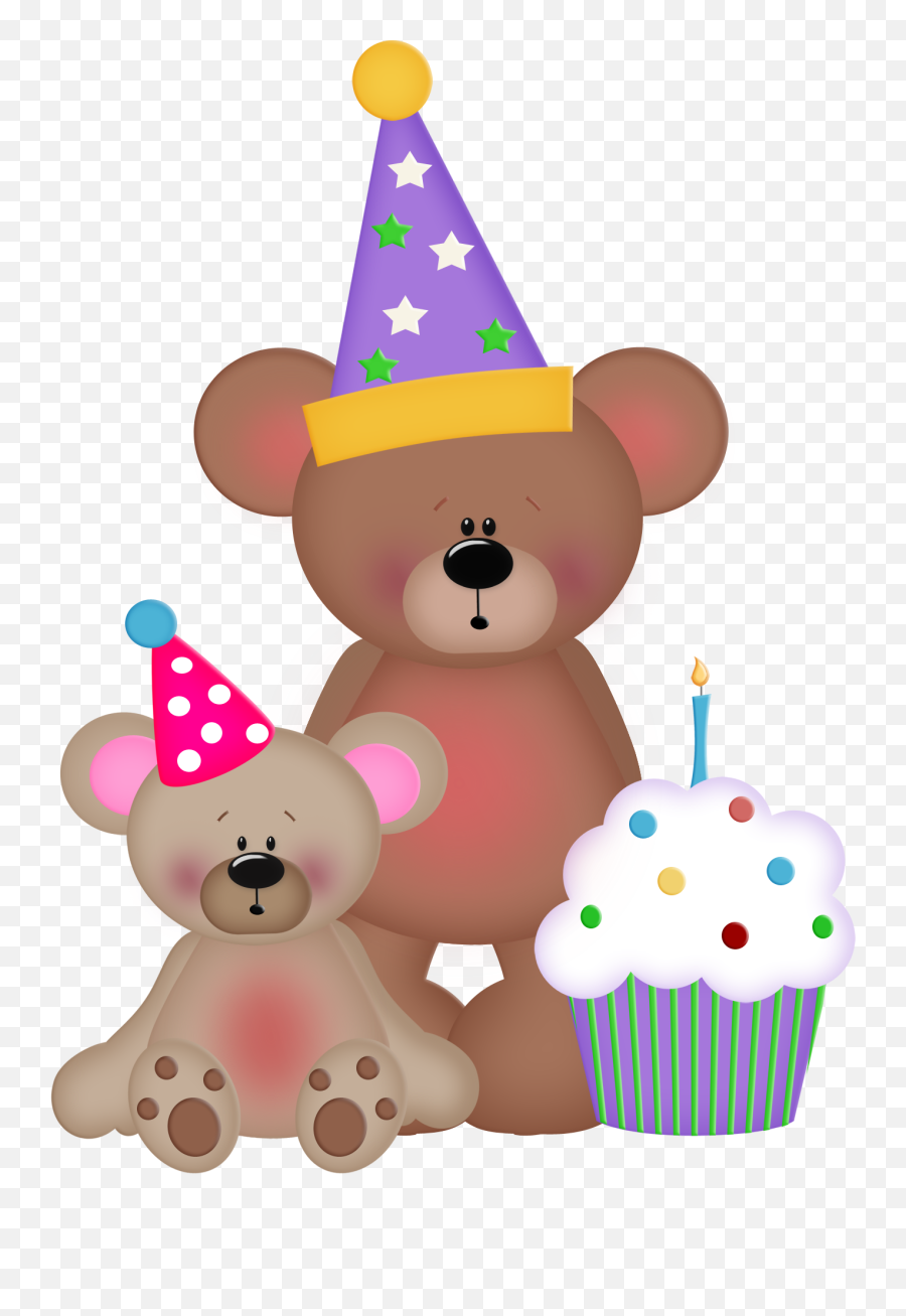 Bear Birthday Clipart Images Png Transparent U2013 Free Png - Clipart Teddy Bear Birthday Emoji,Birthday Clipart