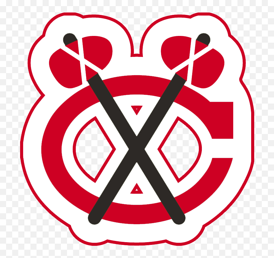 Chicago Black Hawks 1956 Alternate Logo Iron On Transfers - Chicago Blackhawks Logo Red Emoji,C Logo