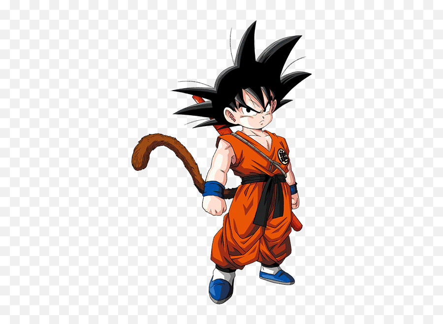 Son Goku Canon Ogdbzerotc01 Character Stats And - Kid Goku Emoji,Kid Goku Png