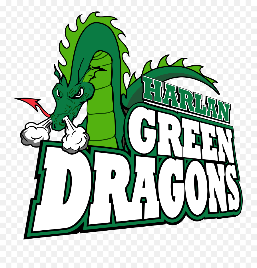 The Harlan Green Dragons Emoji,Dragons Logo
