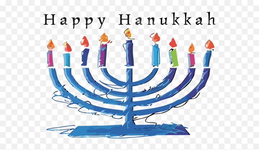 Hanukkah Candle Holder Hanukkah Menorah - Transparent Happy Hanukkah Clipart Emoji,Hanukka Clipart