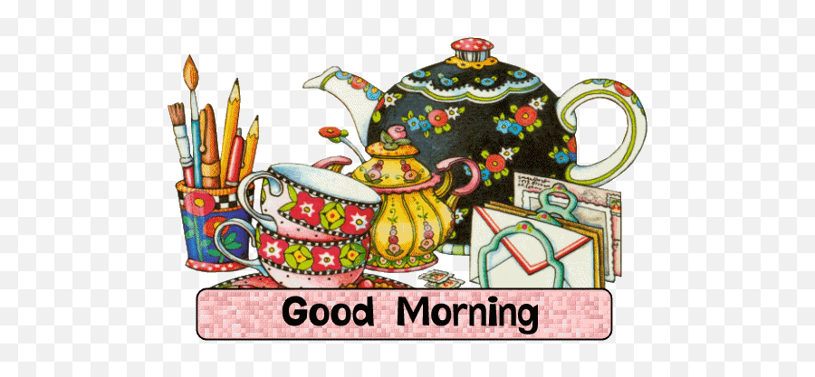 Good Morning America Website Gif Image - Gifaya Food Animated Gifs Good Morning Emoji,Good Morning America Logo