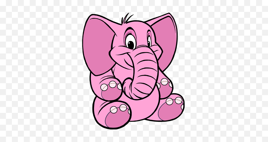 Animation Elephant Free Download Clip Art Free Clip Art - Animated Pink Elephant Emoji,Elephants Clipart