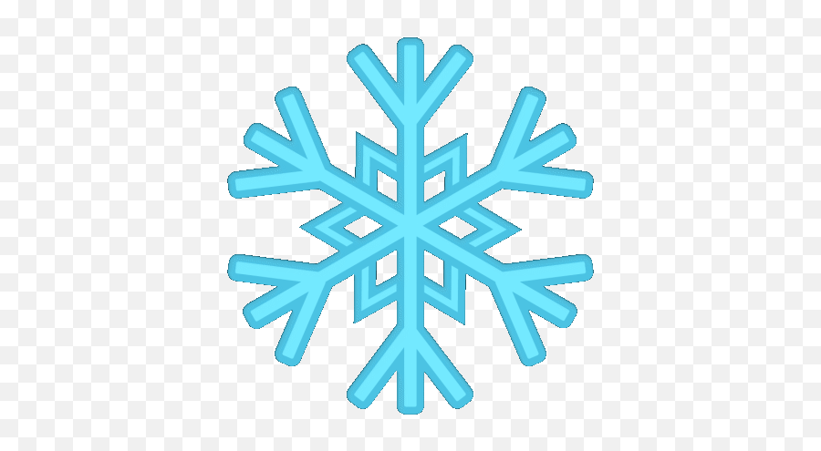 Snowflake - Transparent Background Snowflake Logo Png Emoji,Snowflake Clipart