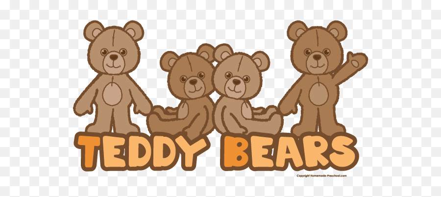Teddy Bear Clipart - Teddy Bear Week Clipart Emoji,Brown Bear Clipart