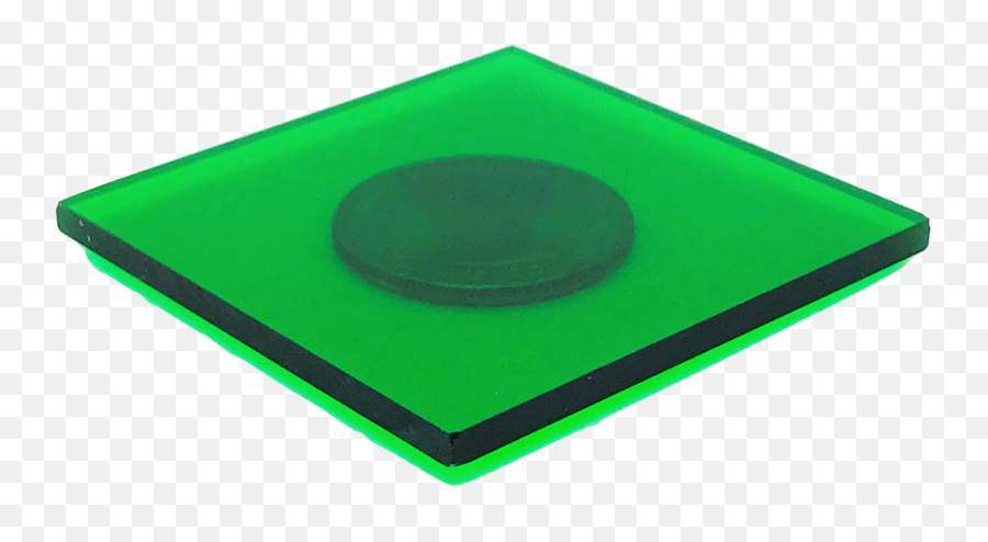 Green Transparent Acrylic For Laser Cutting U2013 Makerstock - Solid Emoji,Laser Transparent Background