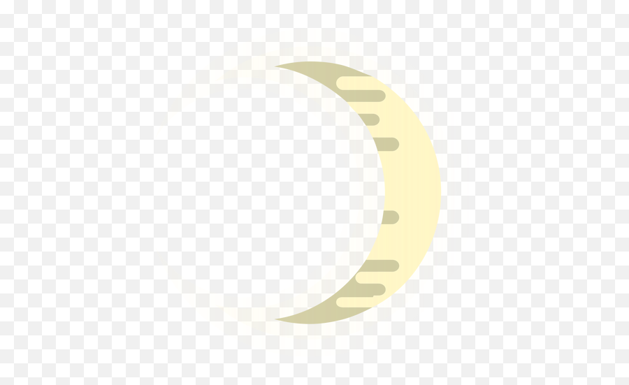 Waxing Crescent Moon Icon - Transparent Waxing Crescent Emoji,Half Moon Png
