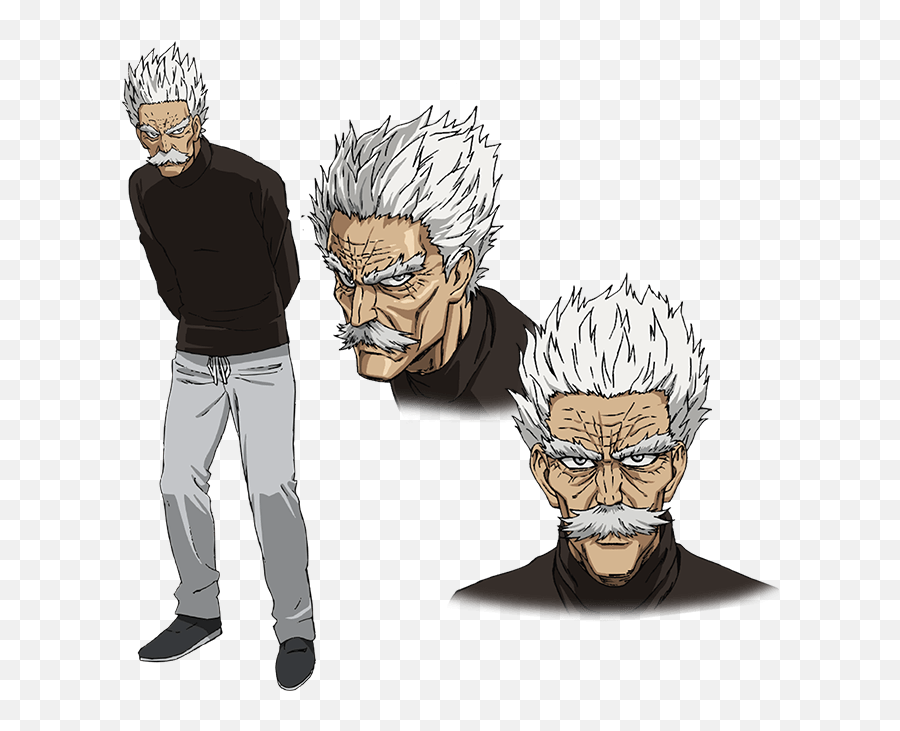 One Punch Man Silver Fang Png Png Image - Silver Fang One Punch Man Emoji,Fang Png