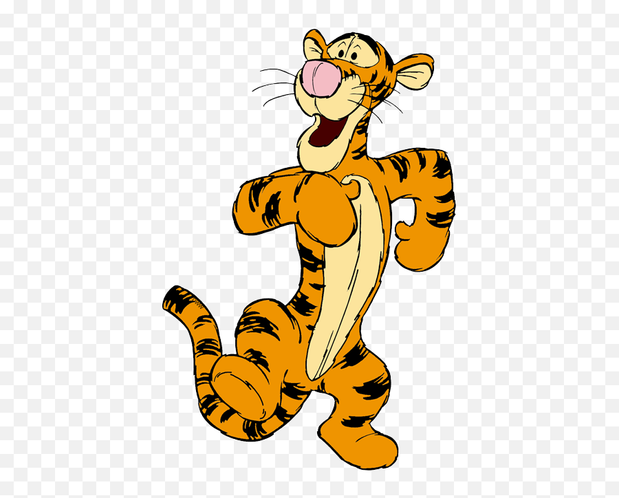 Download Disney Png Tiger Clipart Transparent Background - Tiger Disney Emoji,Tiger Transparent Background