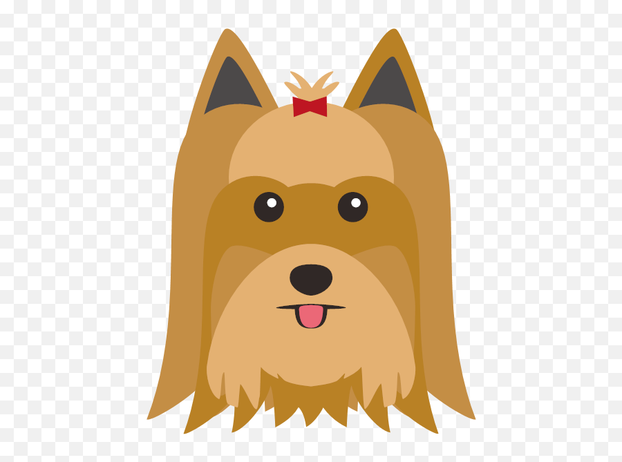 Yorkshire Terrier Clipart - Full Size Clipart 917242 Emoji,Terrier Clipart